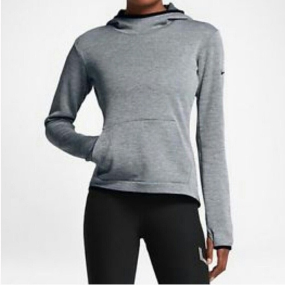 Nike Hyper Natural Therma Fit Pullover- Grey- Size Medium
